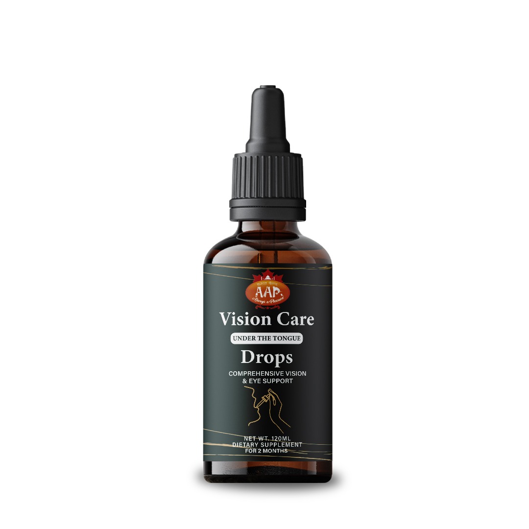 Vision Care Drops Glass Bottle Profile